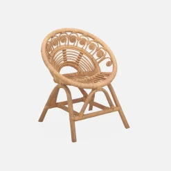 Kinderstuhl aus Rattan