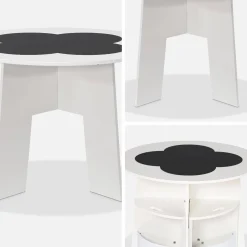 Kindertisch mit Tafel und 4 Hocker