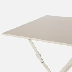 Klappbarer Bistro-Gartentisch aus Stahl, 2 Personen