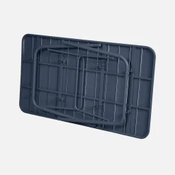 Klappbarer Gartentisch aus Stahl mit 6 Stühlen