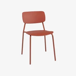 Klappbarer Gartentisch aus Stahl + 6 Stühle