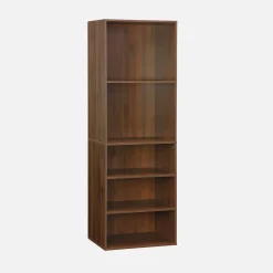 Kleiderschrankmodul mit 5 Regalen, Laminatplatten