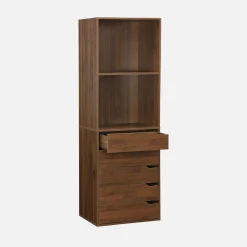 Kleiderschrankmodul 5 Schubladen 2 Regale