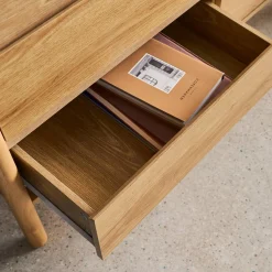 Kommode Holzdekor 6 Schubladen