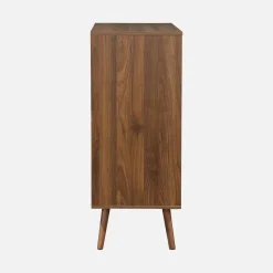 Kommode mit Holzdekor, 4 Schubladen