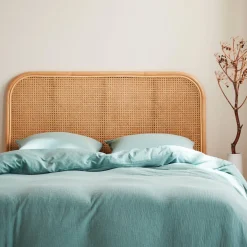Kopfteil aus Rattan-Geflecht Natur