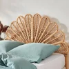 Kopfteil aus Rattan, naturfarben