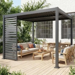 Lamellenwand 100cm für Pergola Palace Palace