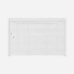 Lamellenwand 130cm für Pergola Triomphe 3x4m