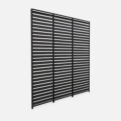 Lamellenwand 130cm für Pergola Triomphe 3x4m