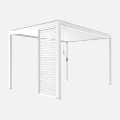 Lamellenwand 100cm für Pergola Triomphe 3x3m V2 3x4m 3x6m