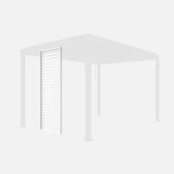 Lamellenwand 100cm für Pergola Triomphe 3x3m V2 3x4m 3x6m