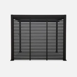 Lamellenwand 100cm für Pergola Triomphe 3x3m V2 3x4m 3x6m