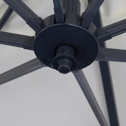 LED Beleuchtung für Sonnenschirme Befestigung am Mast