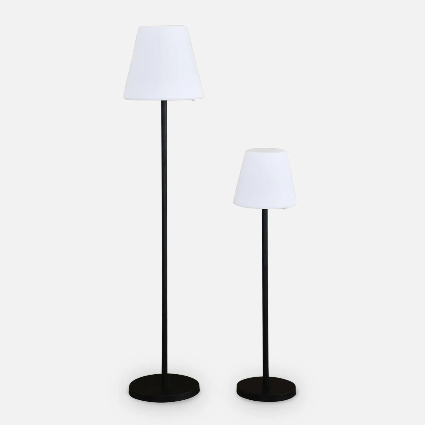 LED Stehlampe Außenbeleuchtung Solarbetrieben