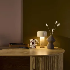 LED-Tischlampe für innen aus Metall Ø 13 cm