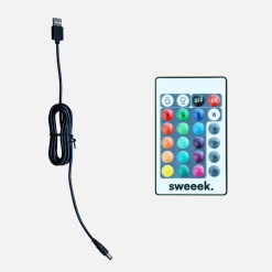 LED Würfel Lampe 40cm - 16 Farben Wasserabweisend