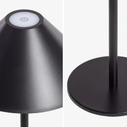 Mobile LED-Tischlampe für Innen- und Außenbereich H 135 cm
