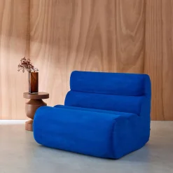 Modularer Lounge-Sessel mit Stoffbezug