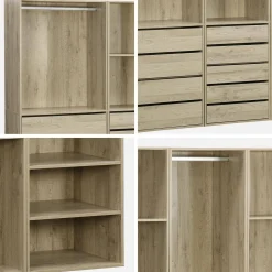 Modulares Ankleide-Set mit 4 Elementen