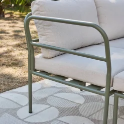 Modulares Gartenmöbel-Set aus Aluminium für 4 Personen
