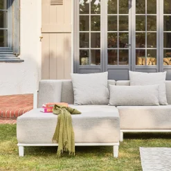 Modulares Gartenmöbel-Set aus Aluminium für 4 Personen