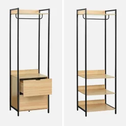 Modulares Kleiderschrank-Set mit 5 Elementen