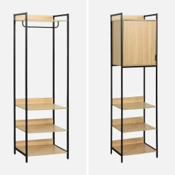 Modulares Kleiderschrank-Set mit 4 Elementen