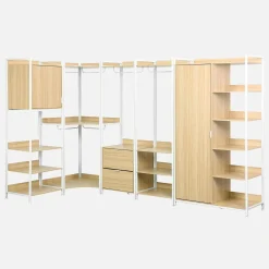 Modulares Kleiderschrank-Set mit 5 Elementen