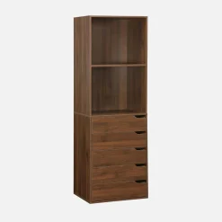 Modulares Kleiderschrank-Set mit 4 Elementen, Laminatplatten