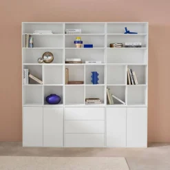 Modulares Regal Holzdekor 9 Elemente