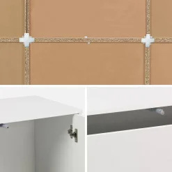 Modulares Regal Holzdekor 9 Elemente