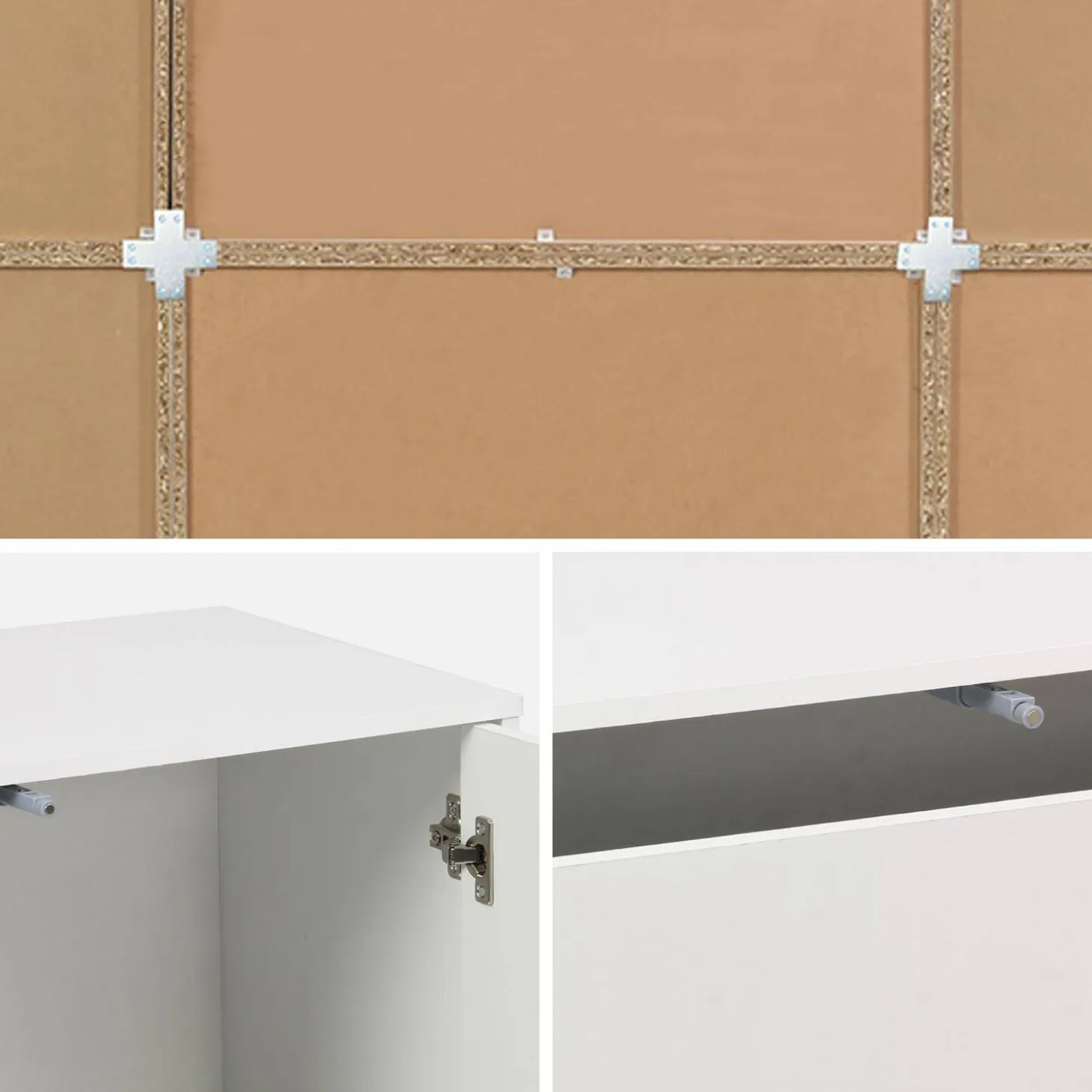 Modulares Regal Holzdekor 9 Elemente