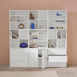 Modulares Regal Holzdekor 9 Elemente