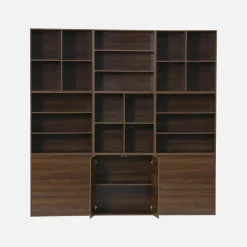 Modulares Regal Holzdekor 9 Elemente