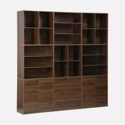 Modulares Regal Holzdekor 9 Elemente