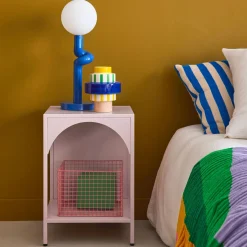 Nachttisch, Industrieller Beistelltisch