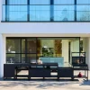 Outdoor-Küche 6 Module Edelstahl