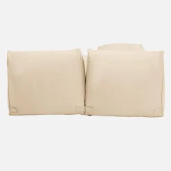 2 Outdoor Sessel und 1 Fußhocker mit Olefin-Bezug