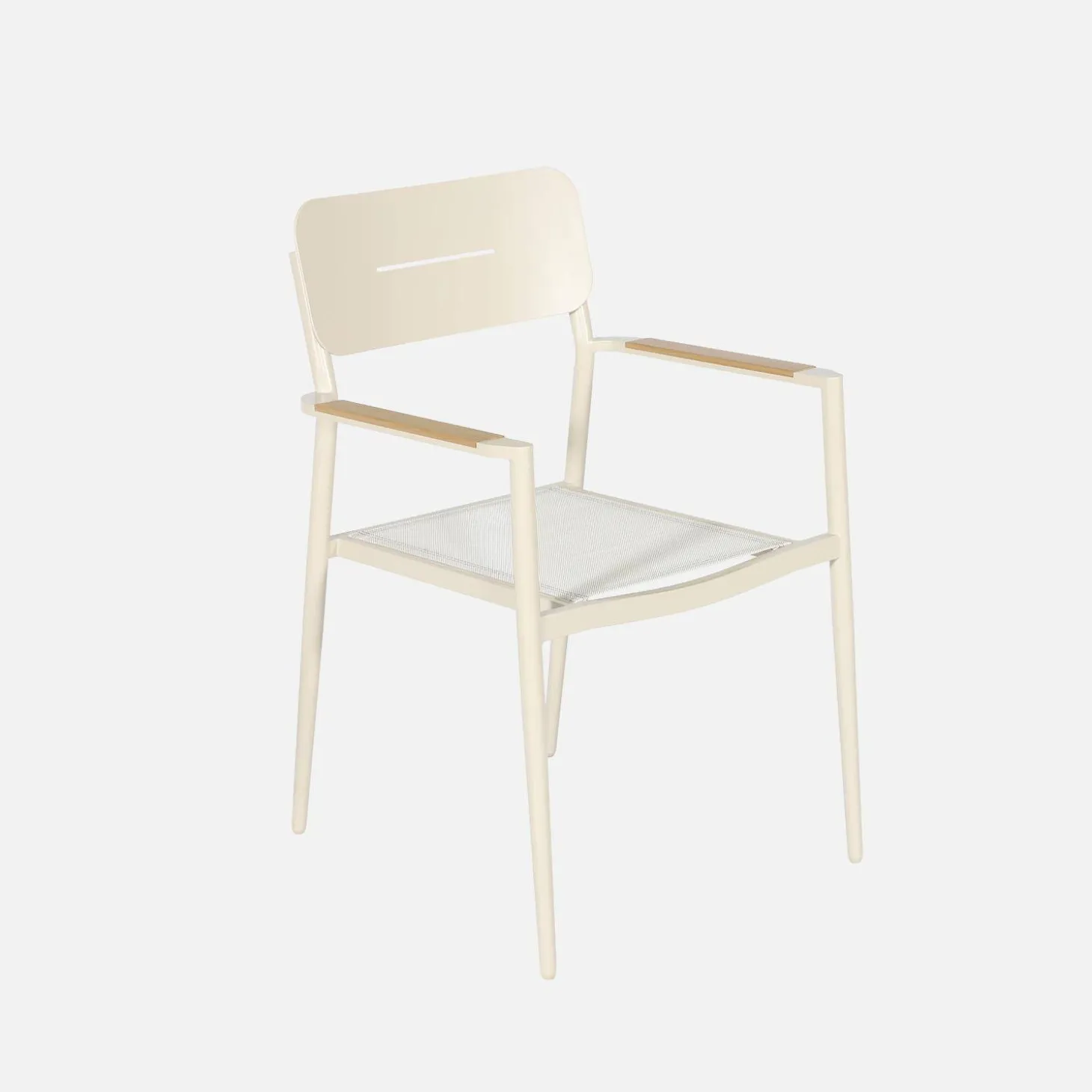 Ovaler verlängerbarer Gartentisch 220/280cm aus Aluminium + 8 Sessel