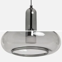 Pendelleuchte für Innen Glas Ø15cm