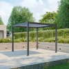 Pergola mit Lamellendach Flash 3x3m Aluminium und Stahl