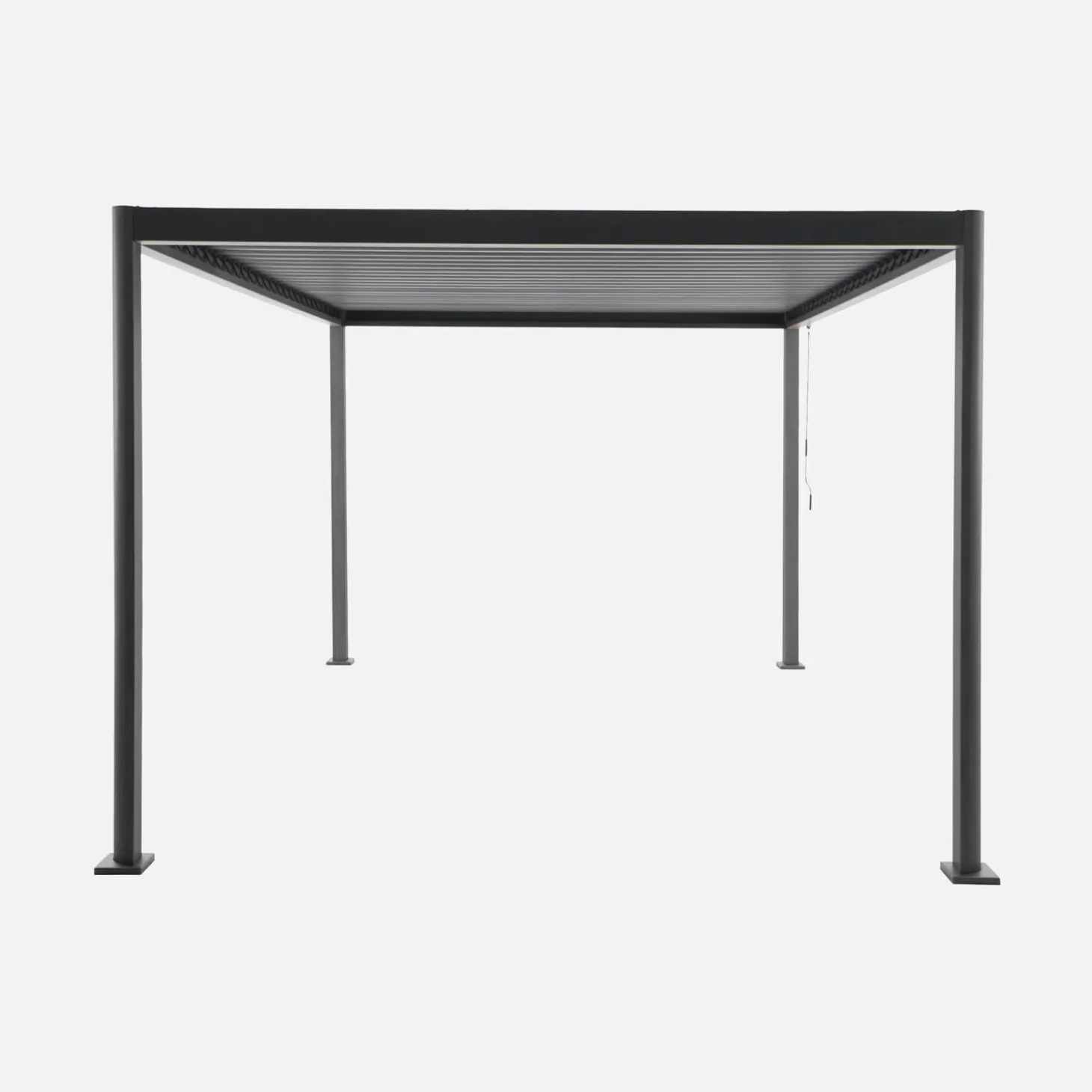 Pergola mit Lamellendach Imperial 3x4m Aluminium und Stahl