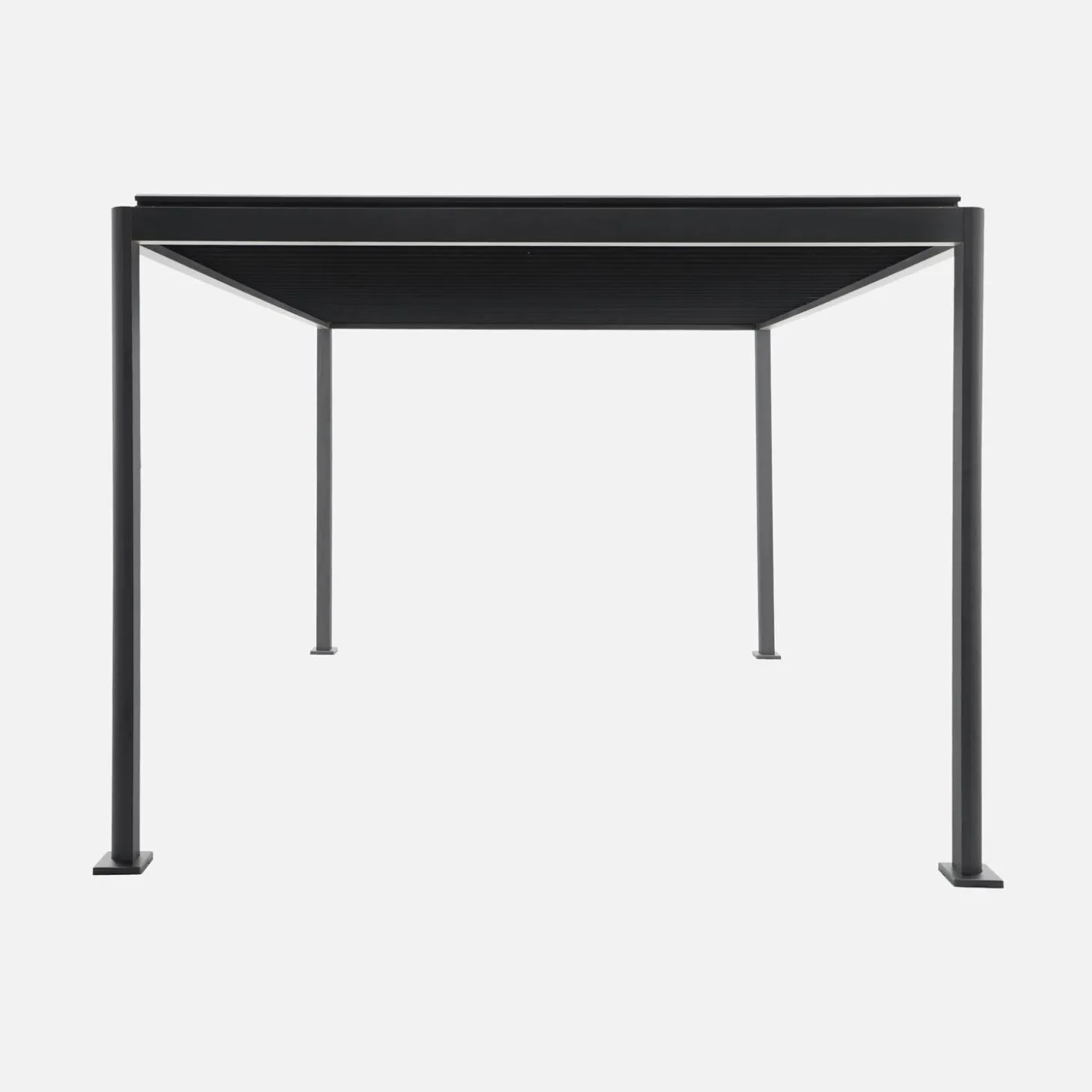 Pergola mit Lamellendach Imperial 3x4m Aluminium und Stahl