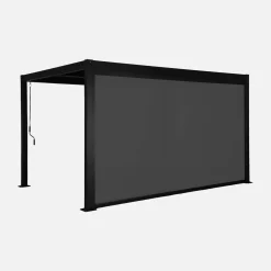 Pergola mit Lamellendach Palace 3x4m + Markise 4m