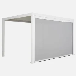 Pergola mit Lamellendach Triomphe 3x4m mit 1 Markise 4m