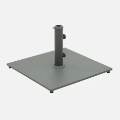 Quadratischer Ständer für geraden Sonnenschirm