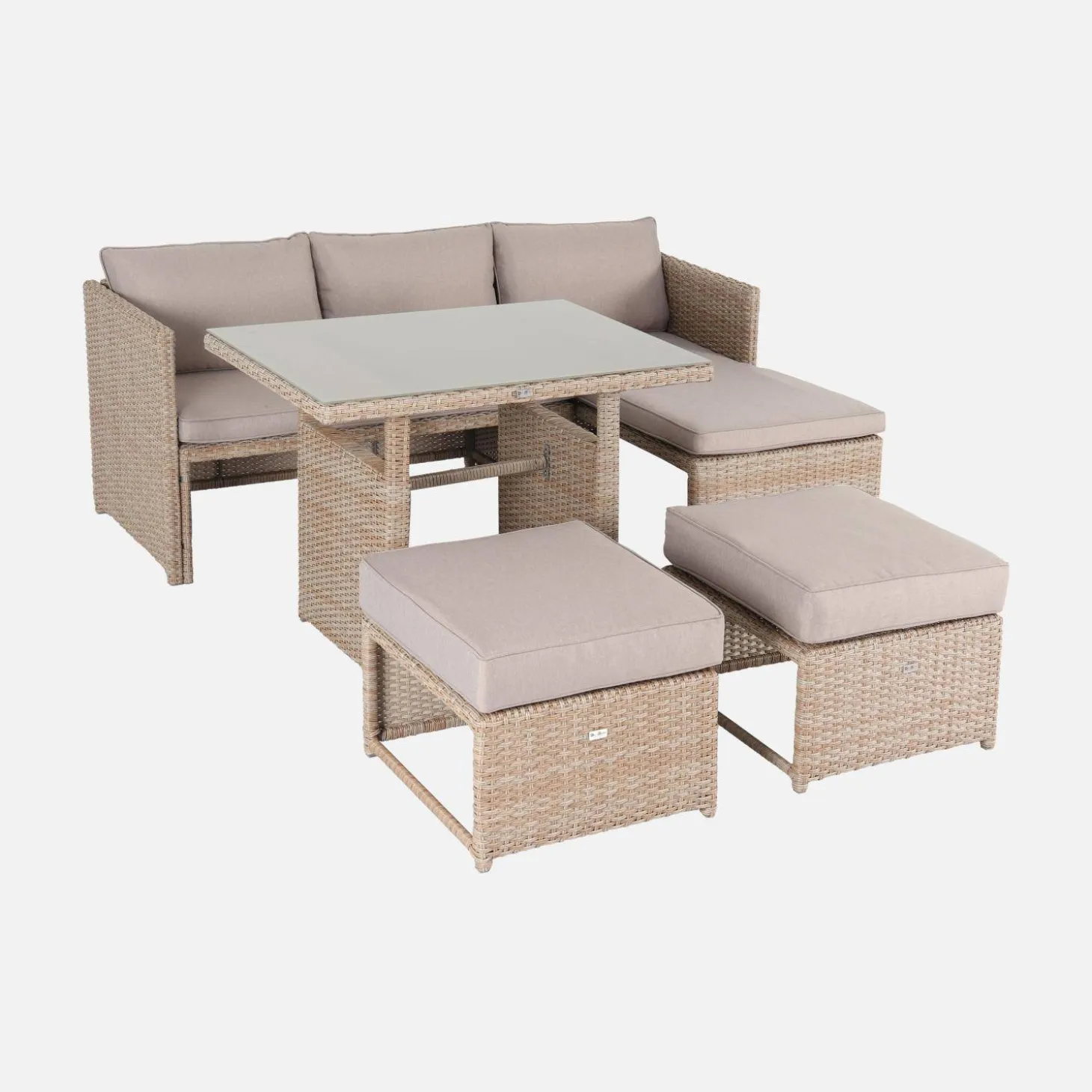 Rattan Gartenmöbel Set - Reggiano