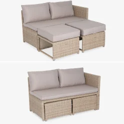 Rattan Gartenmöbel Set - Reggiano