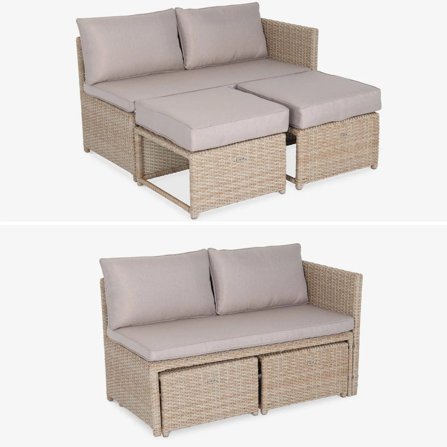 Rattan Gartenmöbel Set - Reggiano